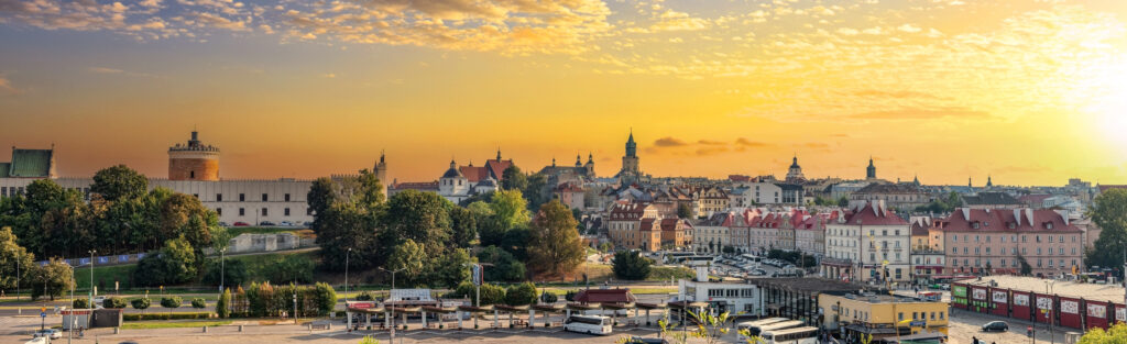 Panorama miasta Lublin